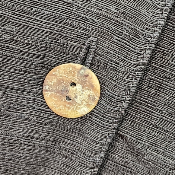 Nomadic Traders Women's Silk Linen Boxy Fit Shirt Lagenlook- M - Picture 5 of 6